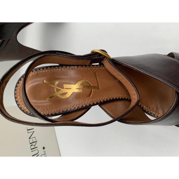 Yves Saint Laurent Jeanne Heels YSL EU size 37 US size 6.5 - Picture 3 of 15